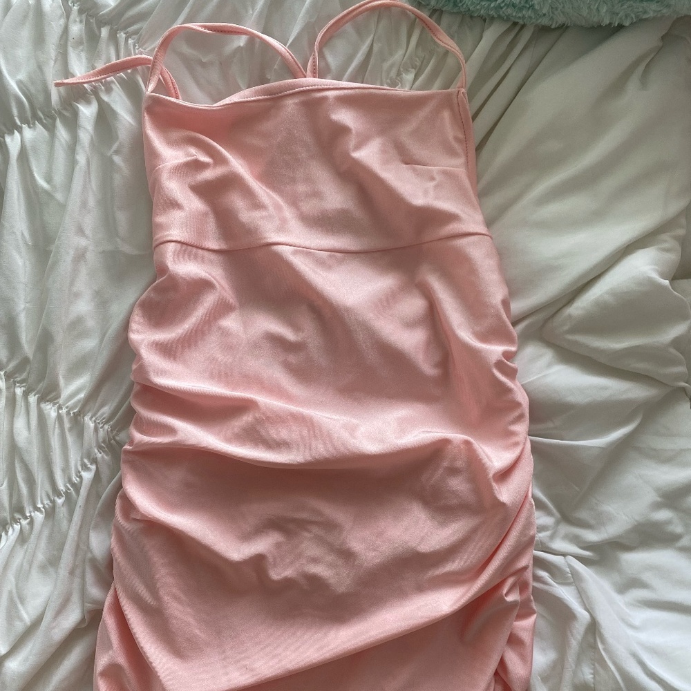 Pink Mini Dress